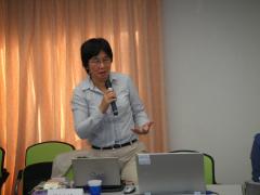 14 Ms. Vichuta Ly presenting a lecture